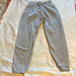 Gray men’s sweatpants